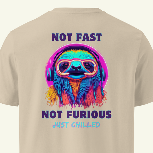 Not Fast, Not Furious, Just Chilled - T-Shirt / Editionslimit: 1000 (EU)
