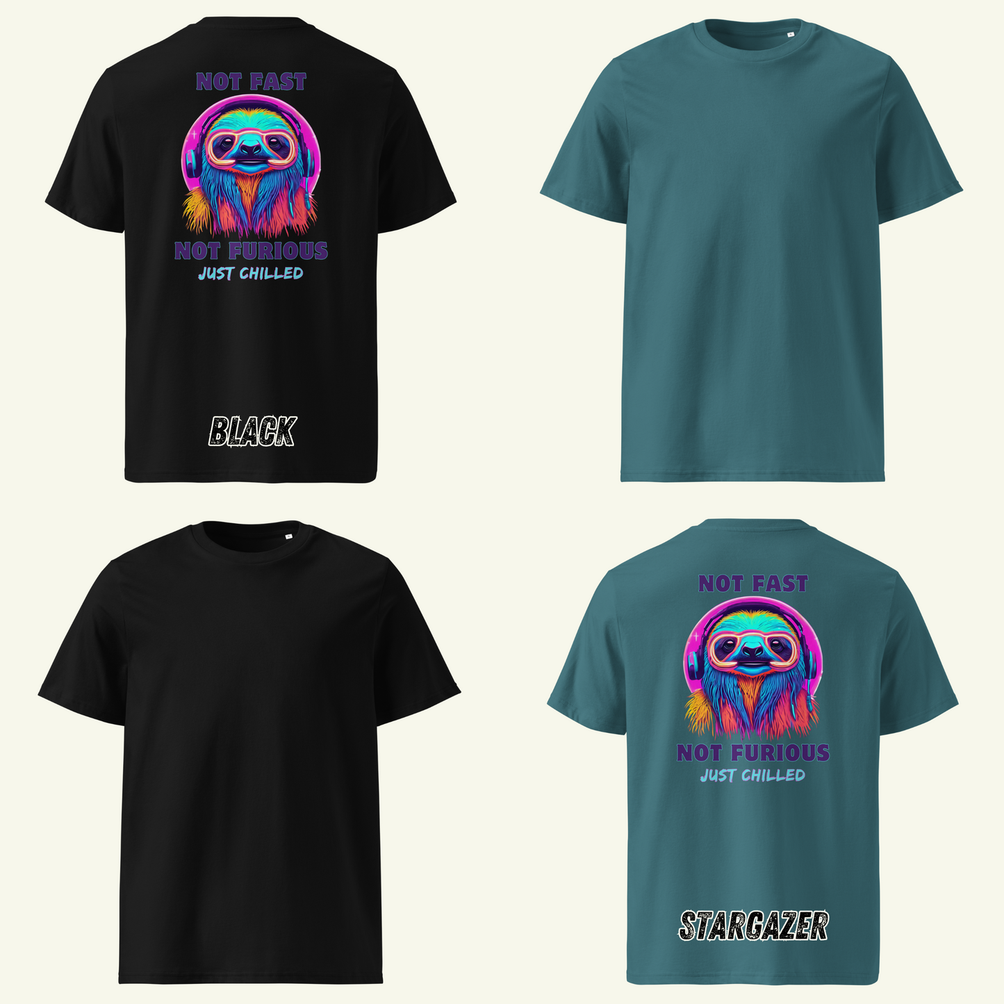 Not Fast, Not Furious, Just Chilled - T-Shirt / Editionslimit: 1000 (EU)
