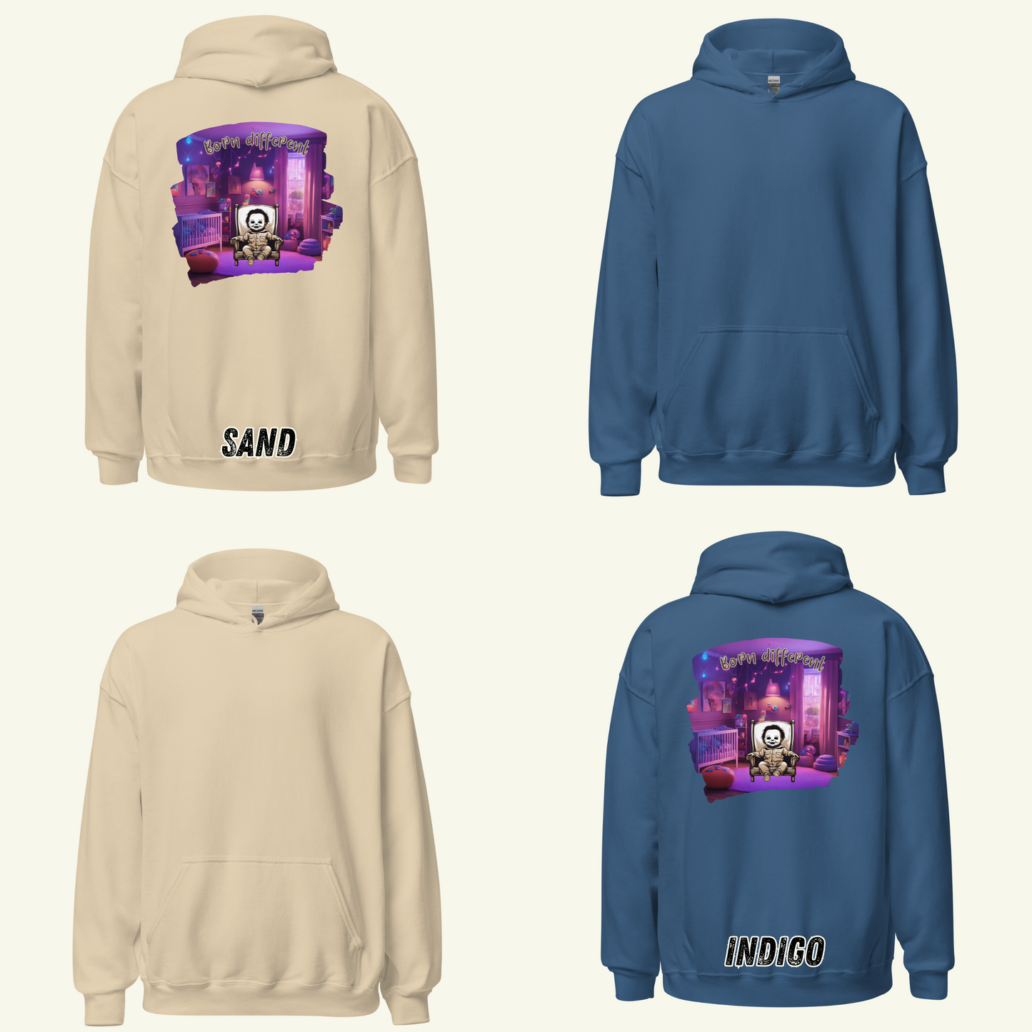 Born different - Kapuzenpullover / Editionslimit: 1000 (EU)