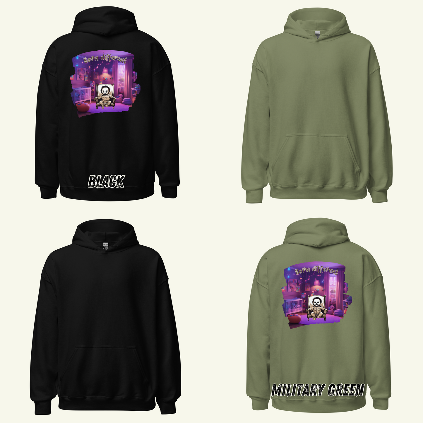 Born different - Kapuzenpullover / Editionslimit: 1000 (EU)