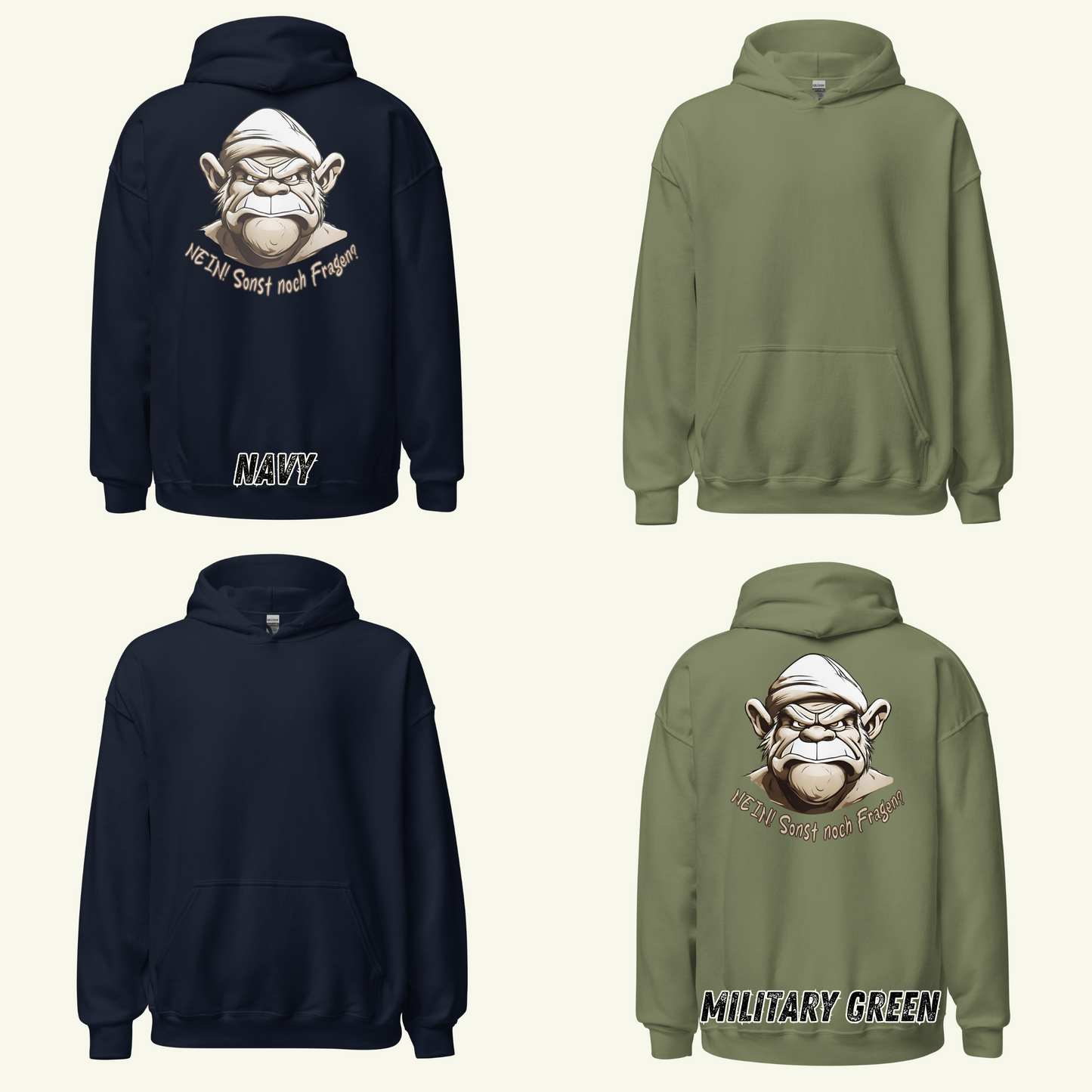 NEIN! Sonst noch Fragen? - Kapuzenpullover / Editionslimit: 1000 (EU)