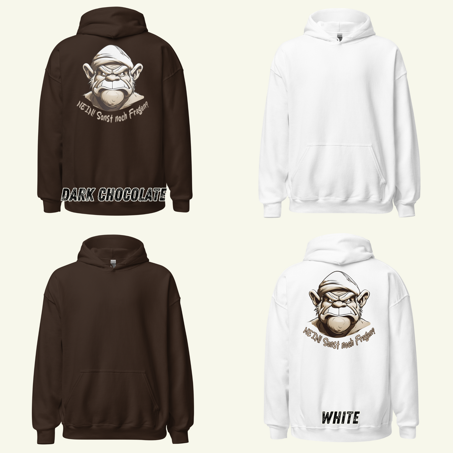 NEIN! Sonst noch Fragen? - Kapuzenpullover / Editionslimit: 1000 (EU)