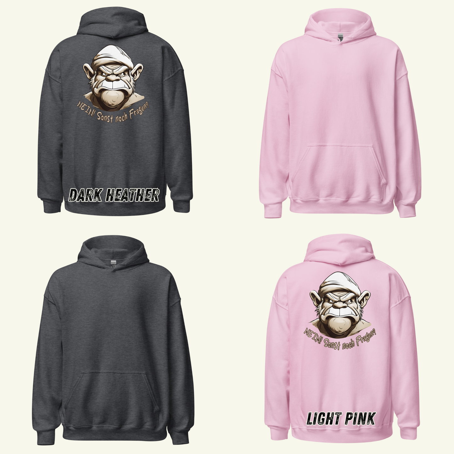 NEIN! Sonst noch Fragen? - Kapuzenpullover / Editionslimit: 1000 (EU)
