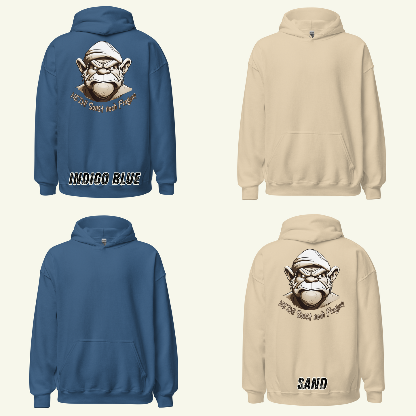 NEIN! Sonst noch Fragen? - Kapuzenpullover / Editionslimit: 1000 (EU)