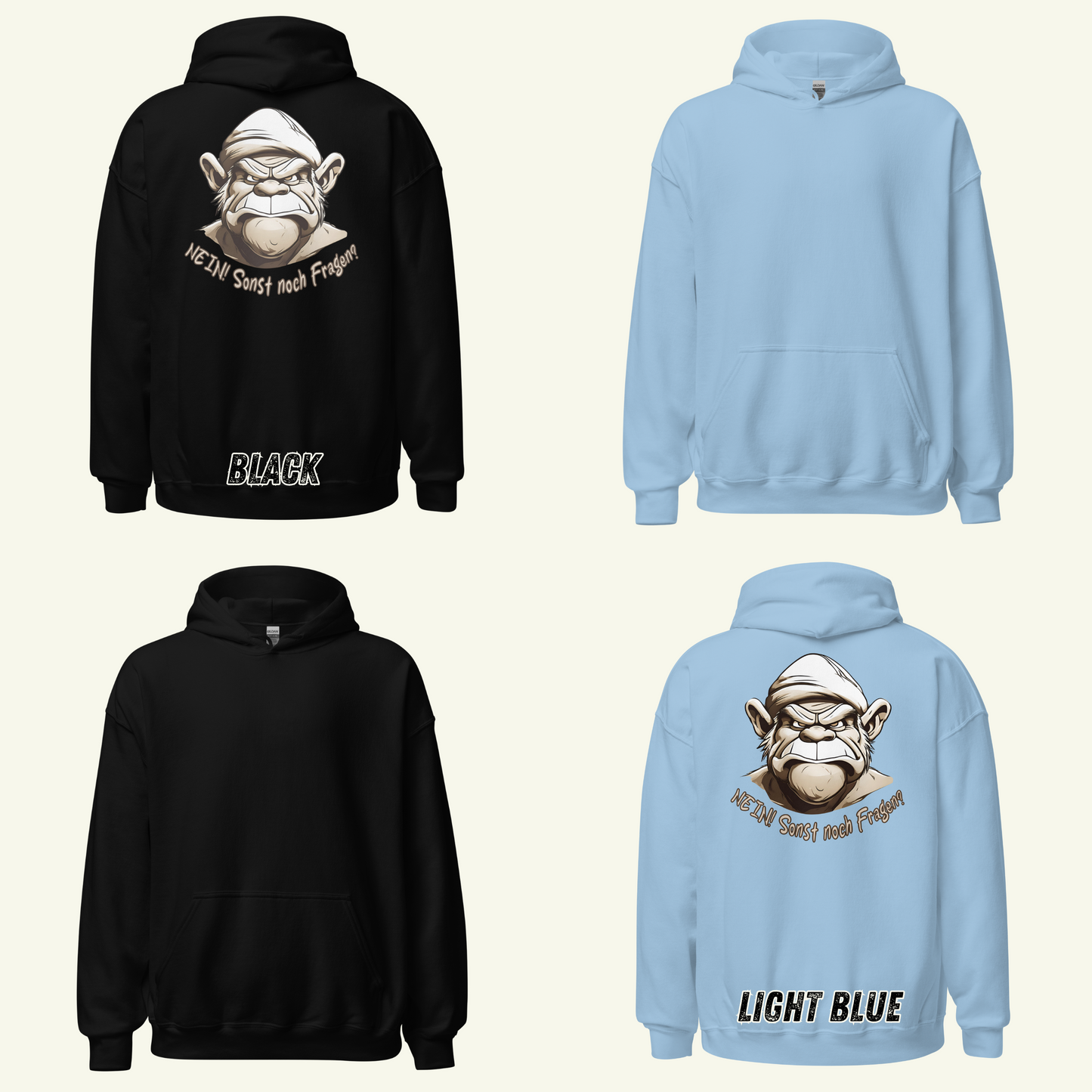 NEIN! Sonst noch Fragen? - Kapuzenpullover / Editionslimit: 1000 (EU)