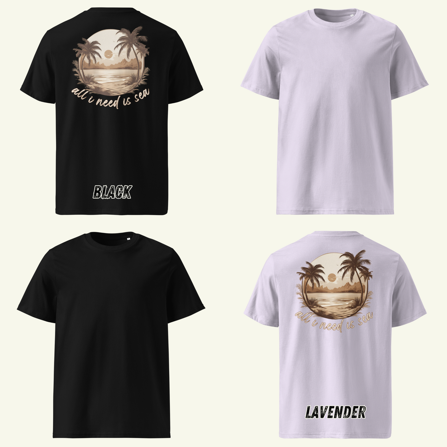 All i need is sea - T-Shirt / Editionslimit: 1000 (EU)