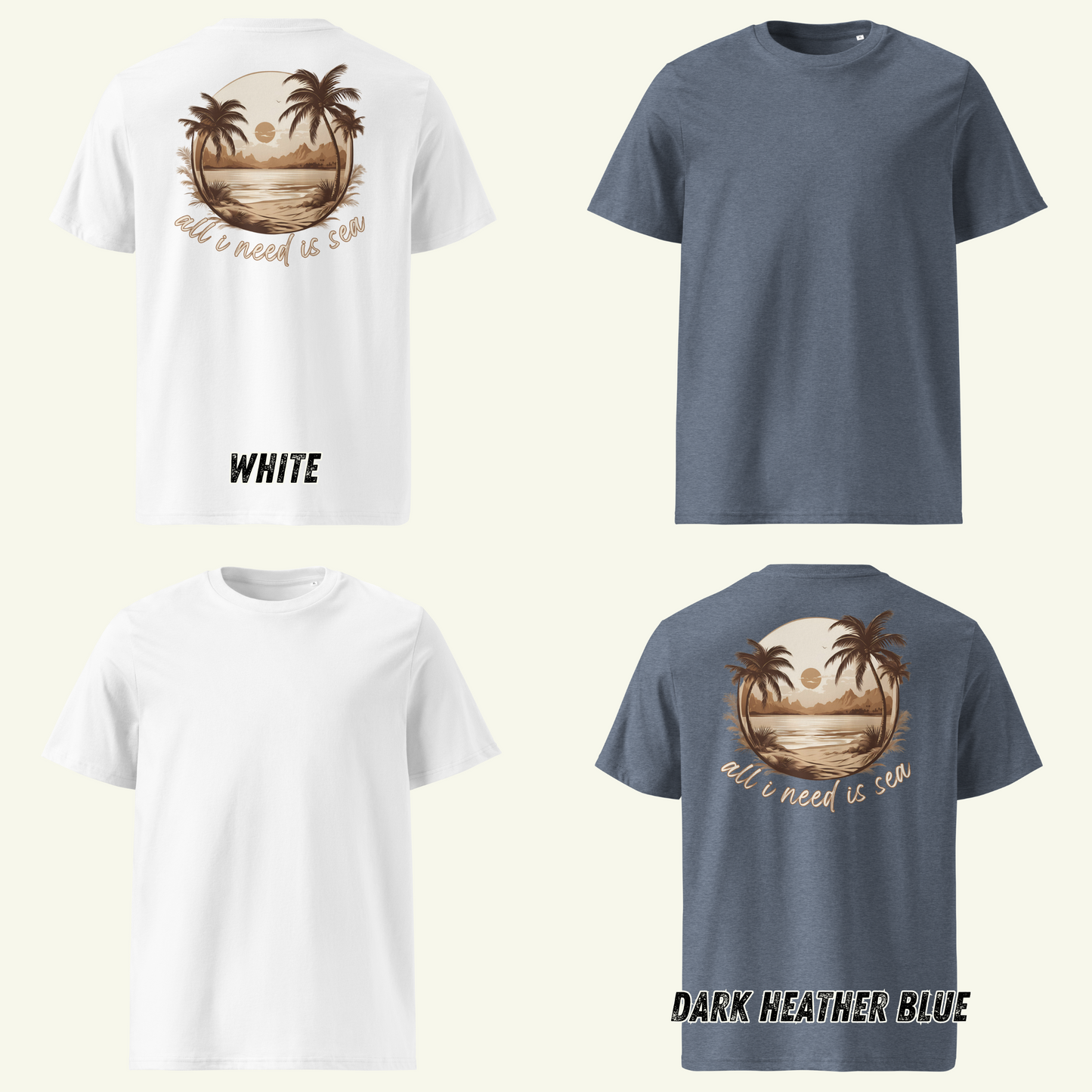 All i need is sea - T-Shirt / Editionslimit: 1000 (EU)