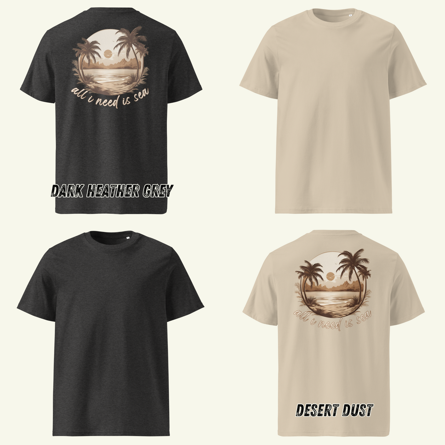 All i need is sea - T-Shirt / Editionslimit: 1000 (EU)