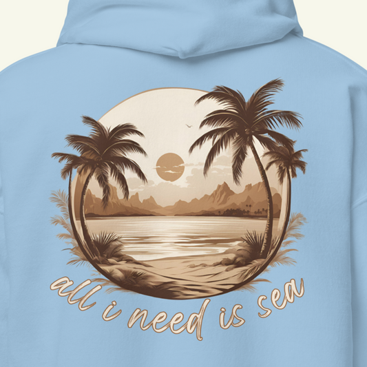 All i need is sea - Kapuzenpullover / Editionslimit: 1000 (EU)