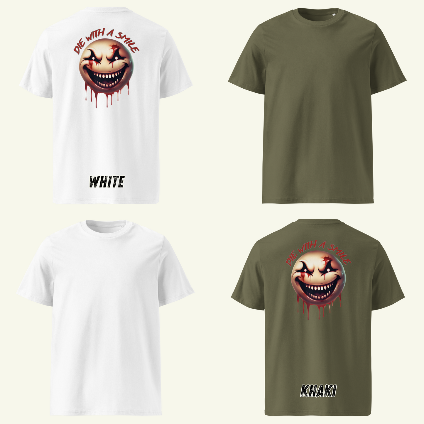 DIE WITH A SMILE - T-Shirt / Editionslimit: 500 (EU)