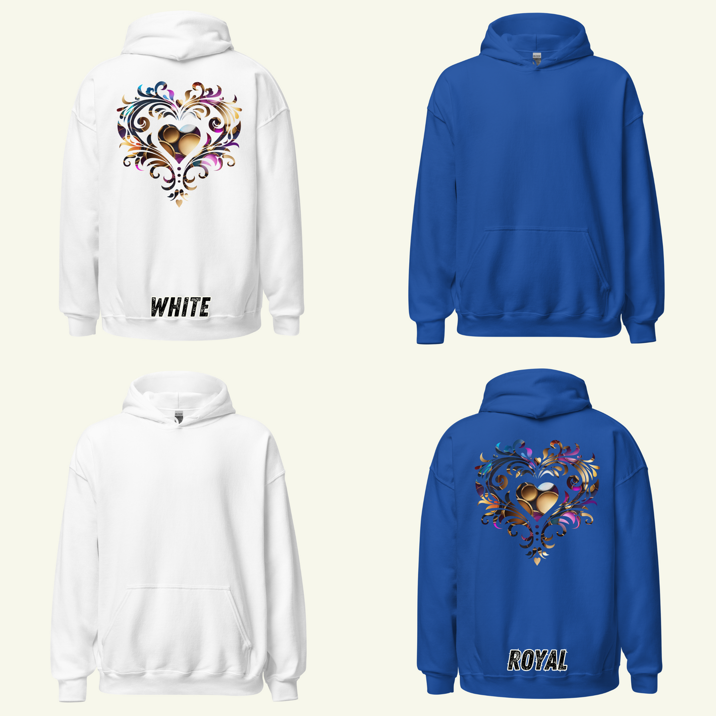 Herzlich bunt - Kapuzenpullover / Editionslimit: 1000 (EU)