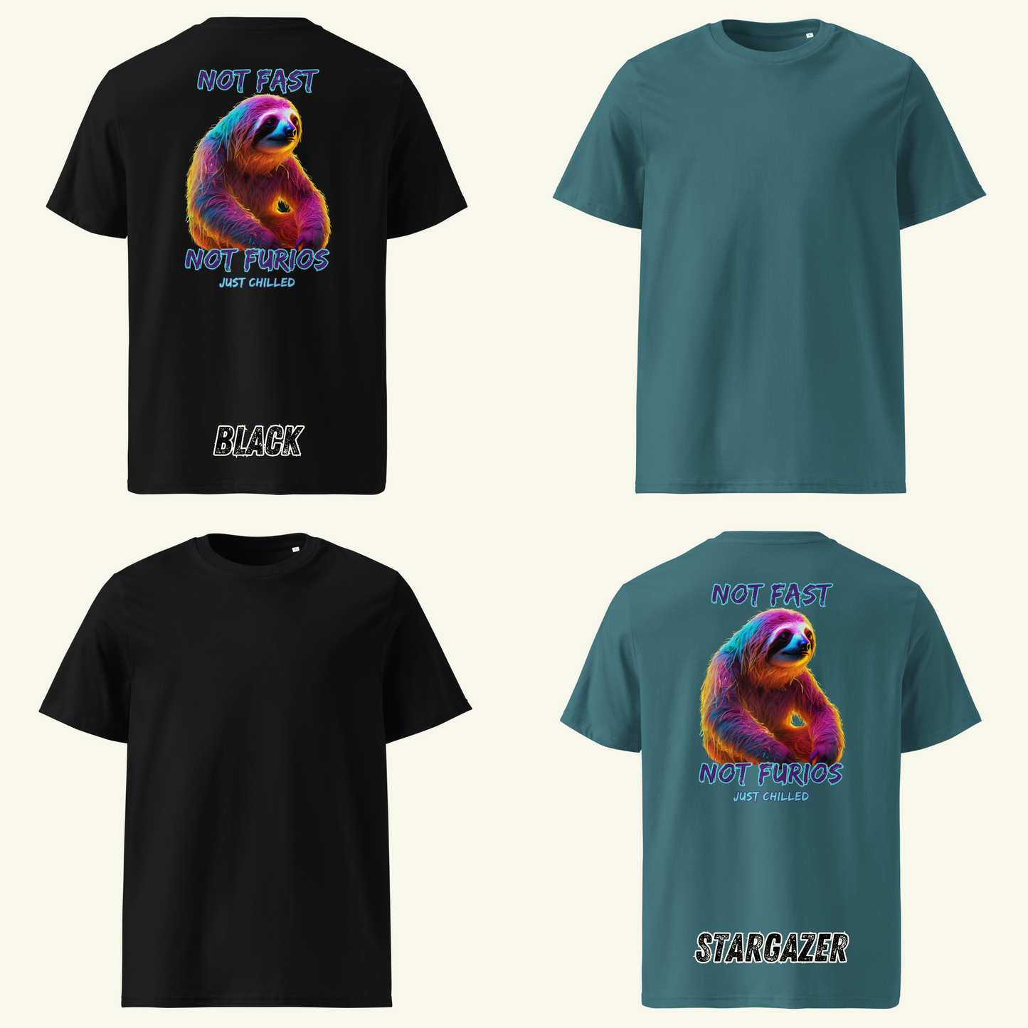 Not Fast, Not Furious, Just Chilled - T-Shirt / Editionslimit: 1000 (EU)