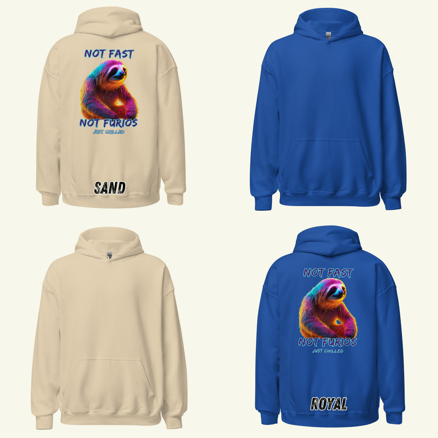 Not Fast, Not Furious, Just Chilled - Kapuzenpullover / Editionslimit: 1000 (EU)