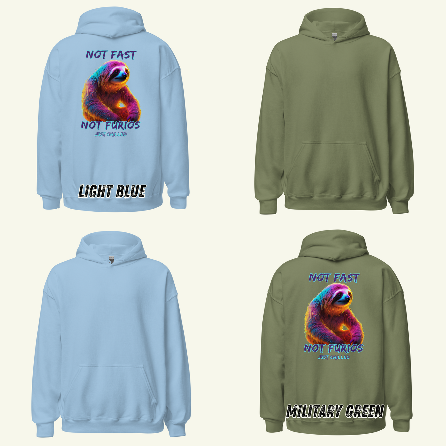 Not Fast, Not Furious, Just Chilled - Kapuzenpullover / Editionslimit: 1000 (EU)