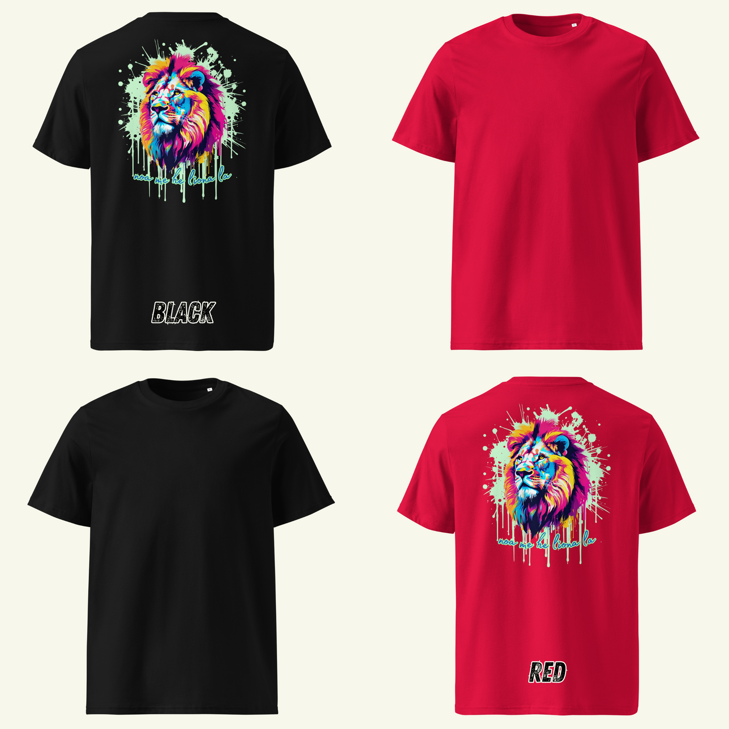 Frei wie ein Löwe - T-Shirt / Editionslimit: 1000 (EU)