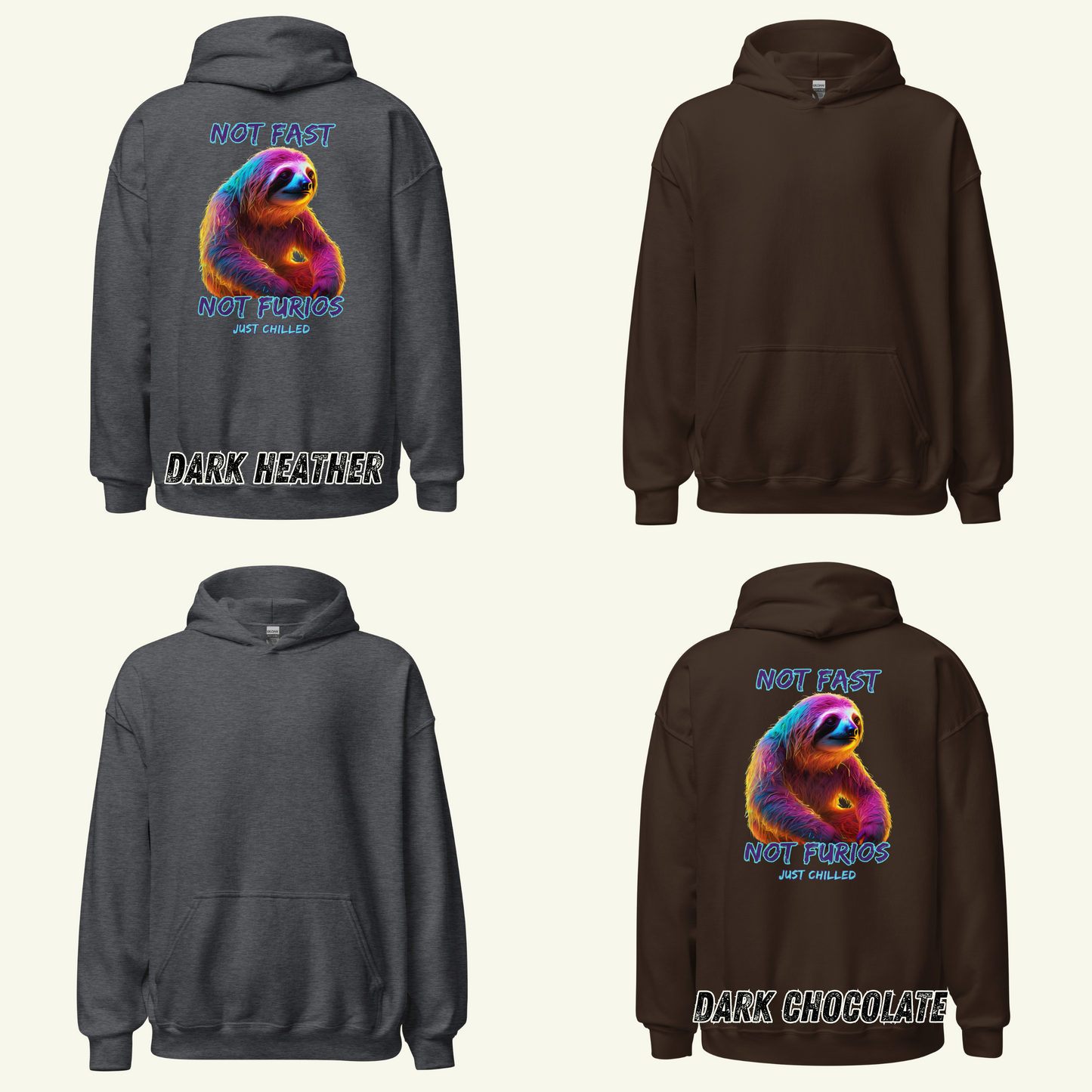 Not Fast, Not Furious, Just Chilled - Kapuzenpullover / Editionslimit: 1000 (EU)