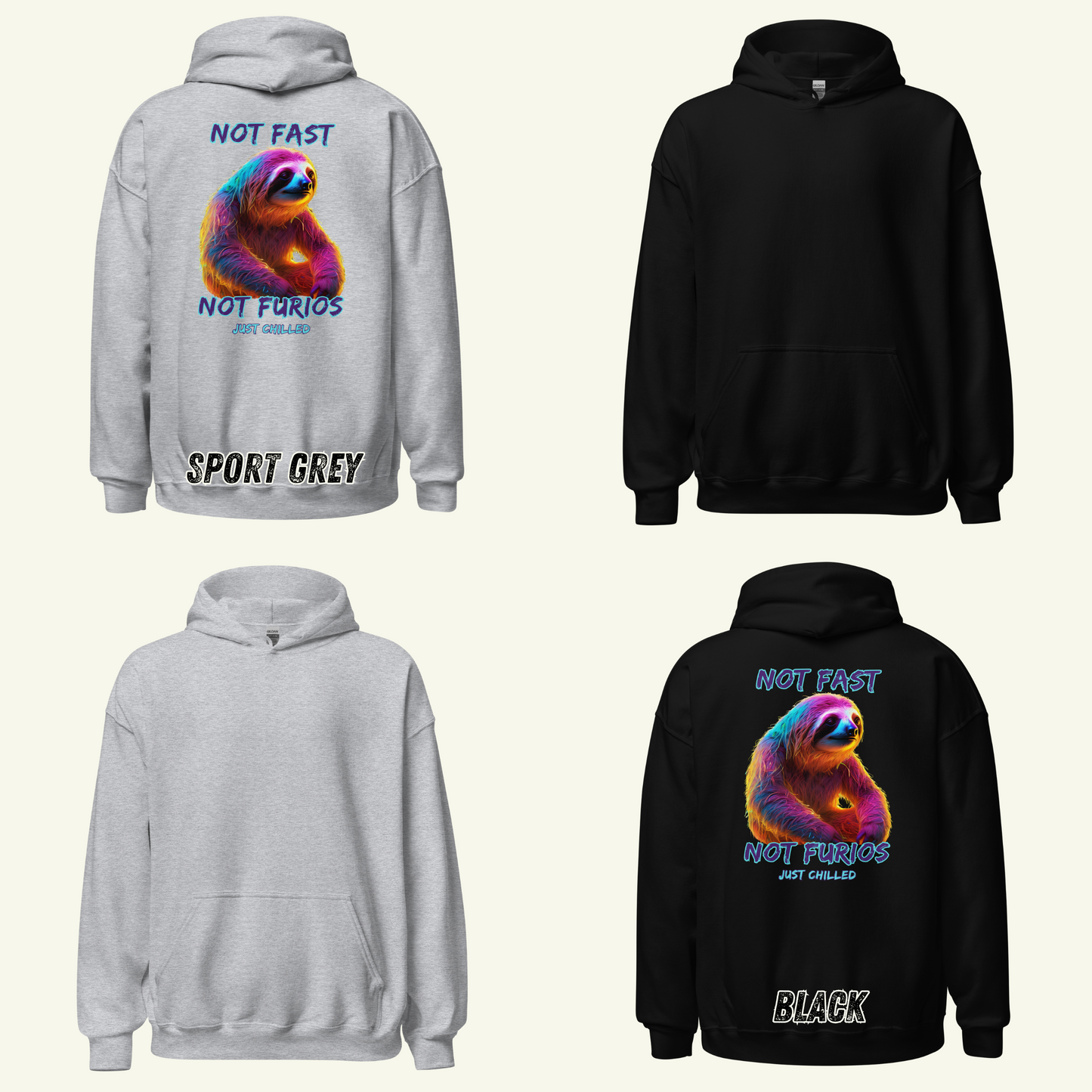 Not Fast, Not Furious, Just Chilled - Kapuzenpullover / Editionslimit: 1000 (EU)