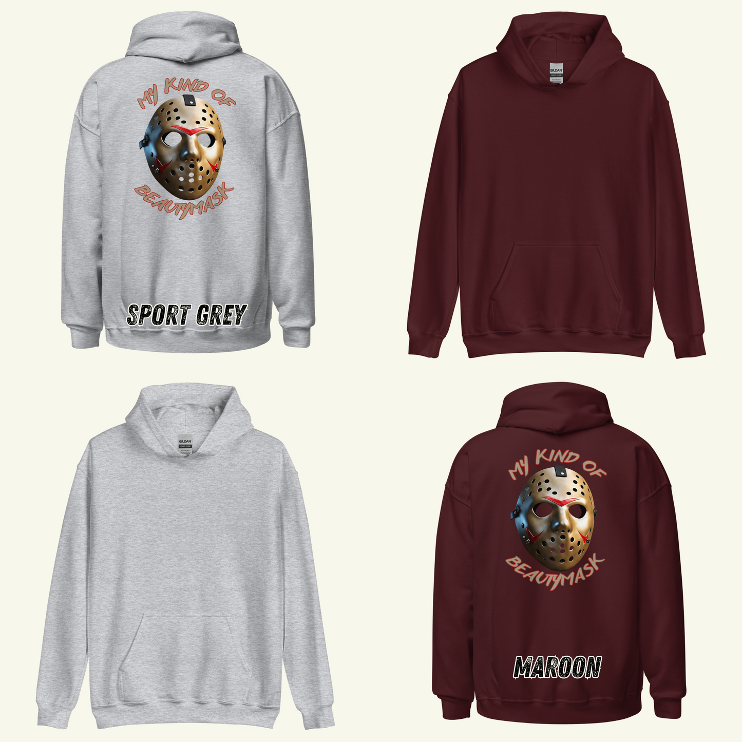 BEAUTYMASK - Kapuzenpullover / Editionslimit: 1000 (EU)