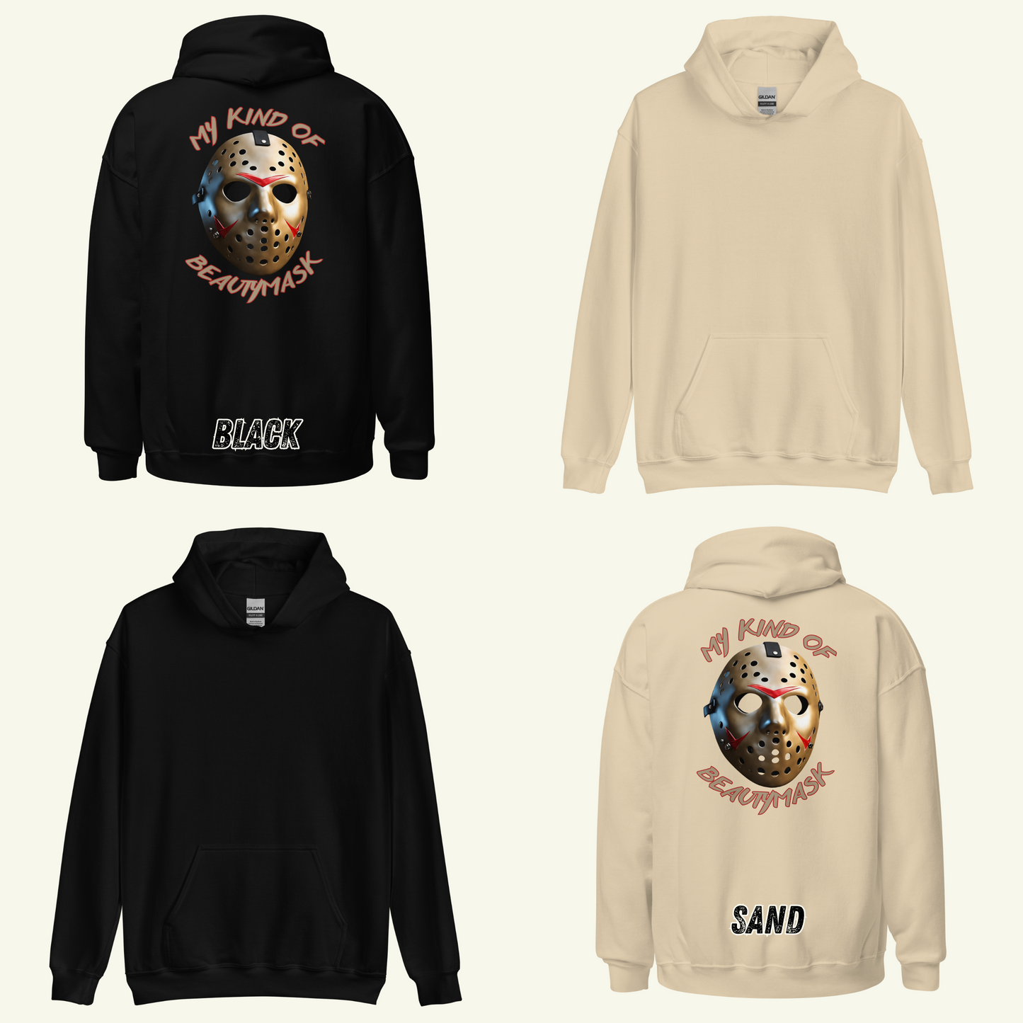 BEAUTYMASK - Kapuzenpullover / Editionslimit: 1000 (EU)