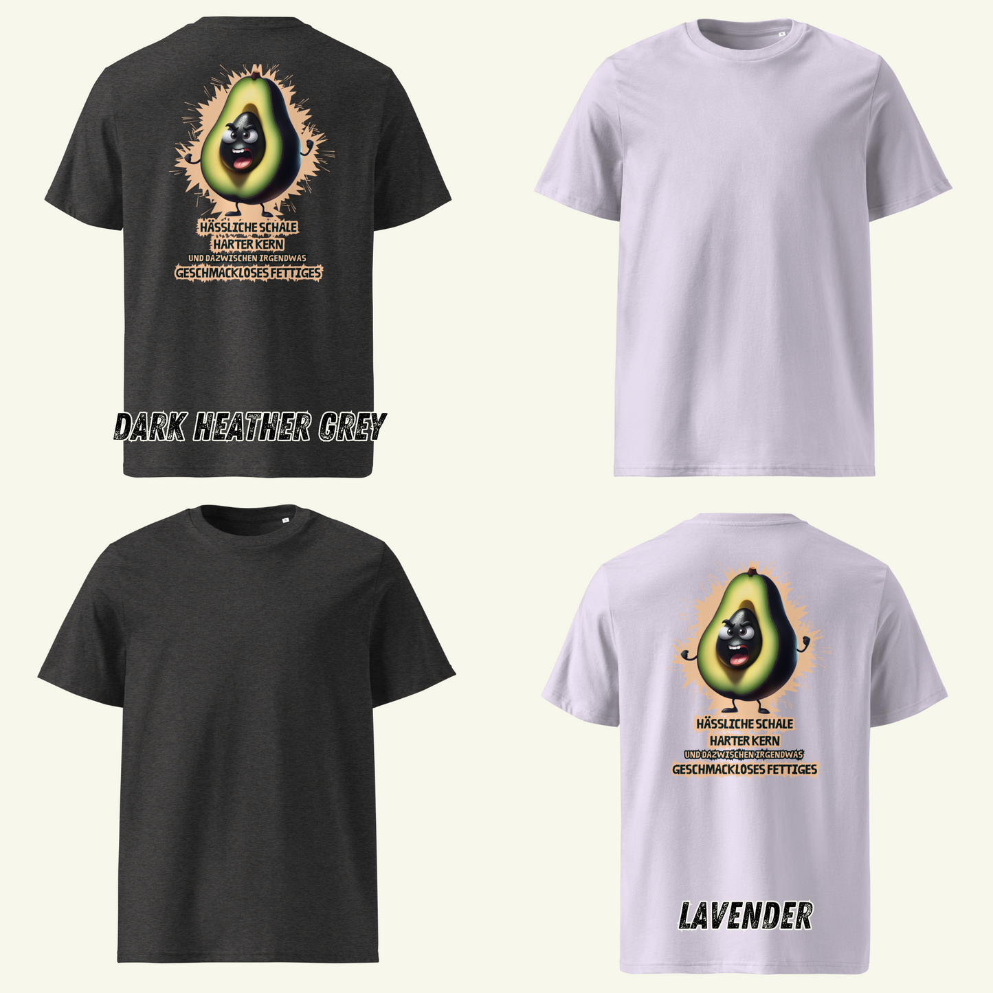 Bist Du eine Avocado? - T-Shirt / Editionslimit: 1000 (EU)