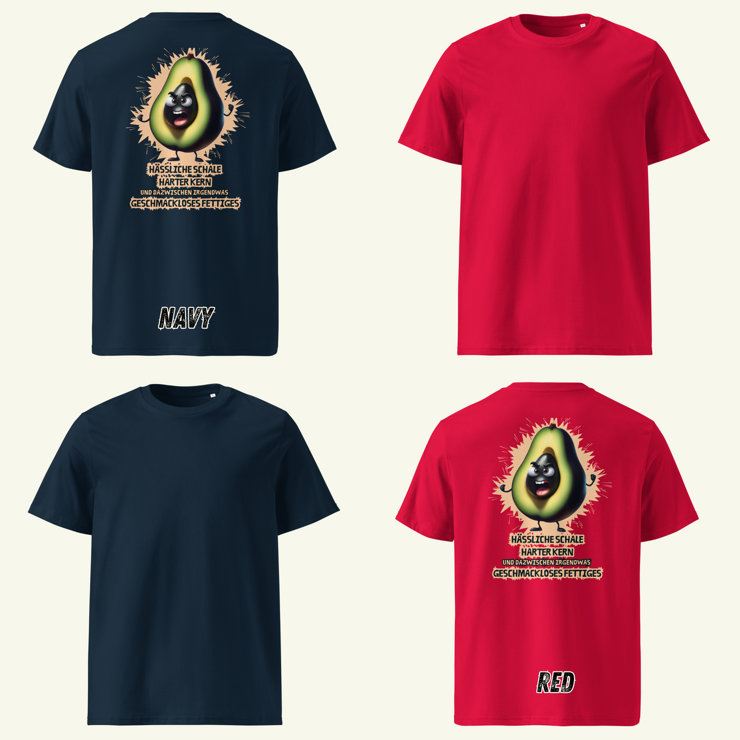 Bist Du eine Avocado? - T-Shirt / Editionslimit: 1000 (EU)