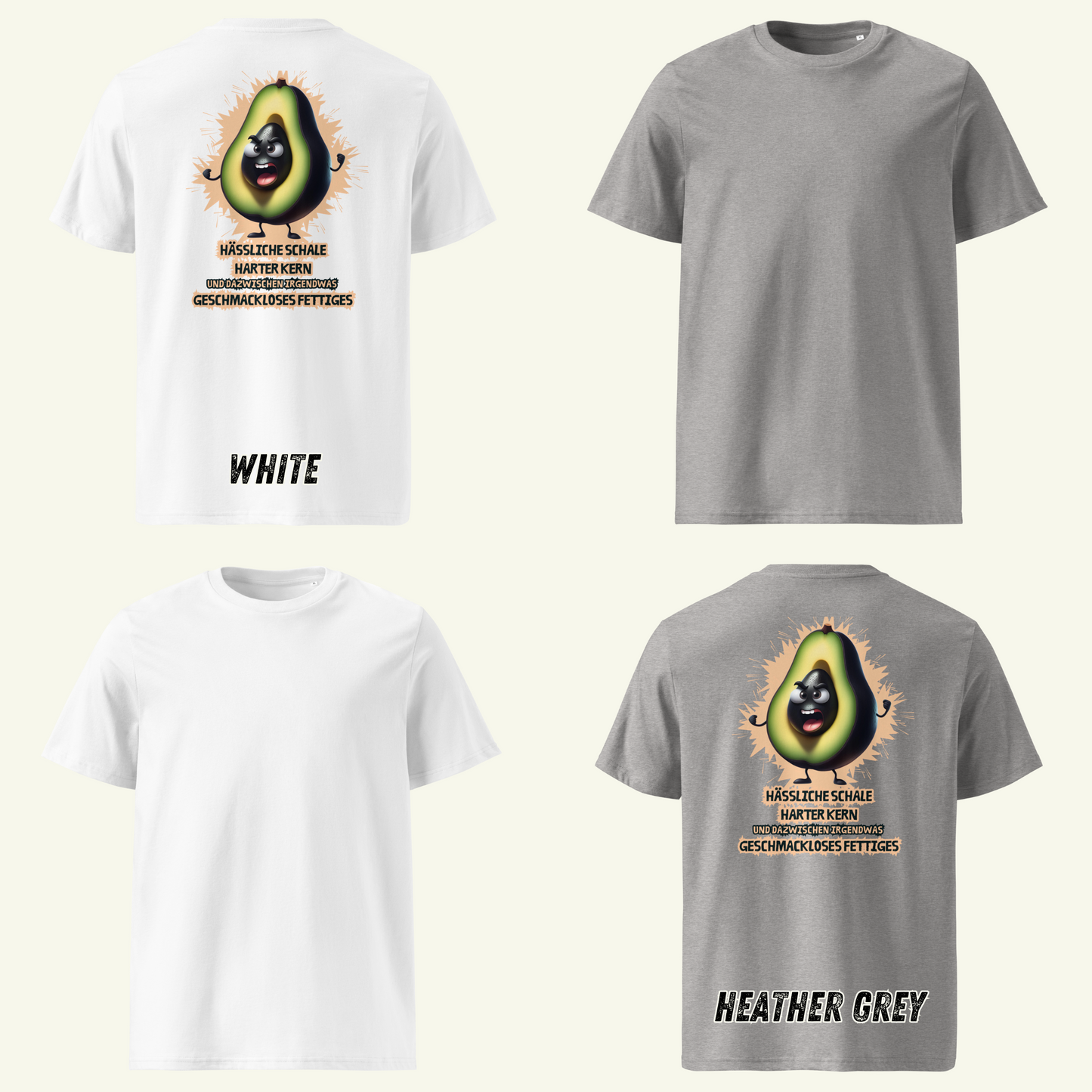 Bist Du eine Avocado? - T-Shirt / Editionslimit: 1000 (EU)