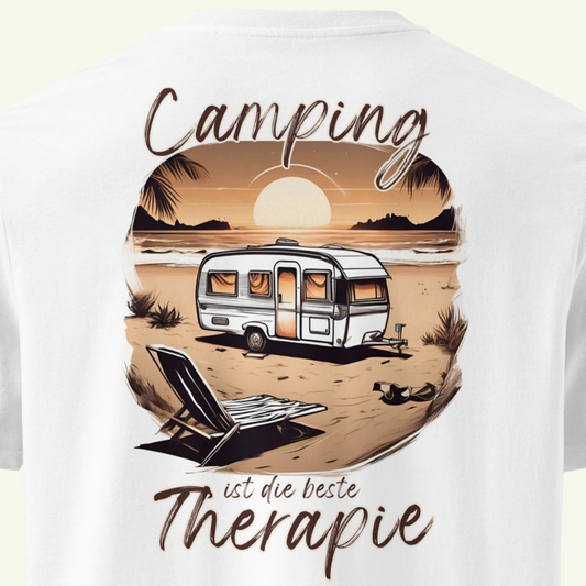 Camping ist die beste Therapie - T-Shirt / Editionslimit: 1000 (EU)
