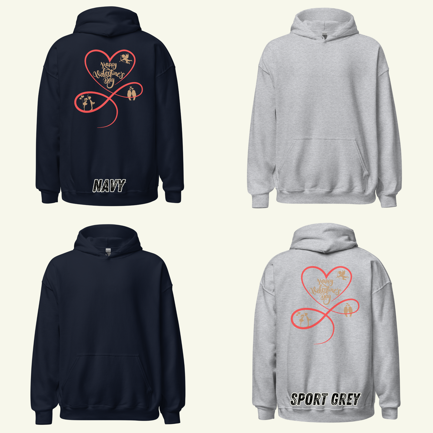 Happy Valentines Day - Kapuzenpullover / Editionslimit: 1000 (EU)