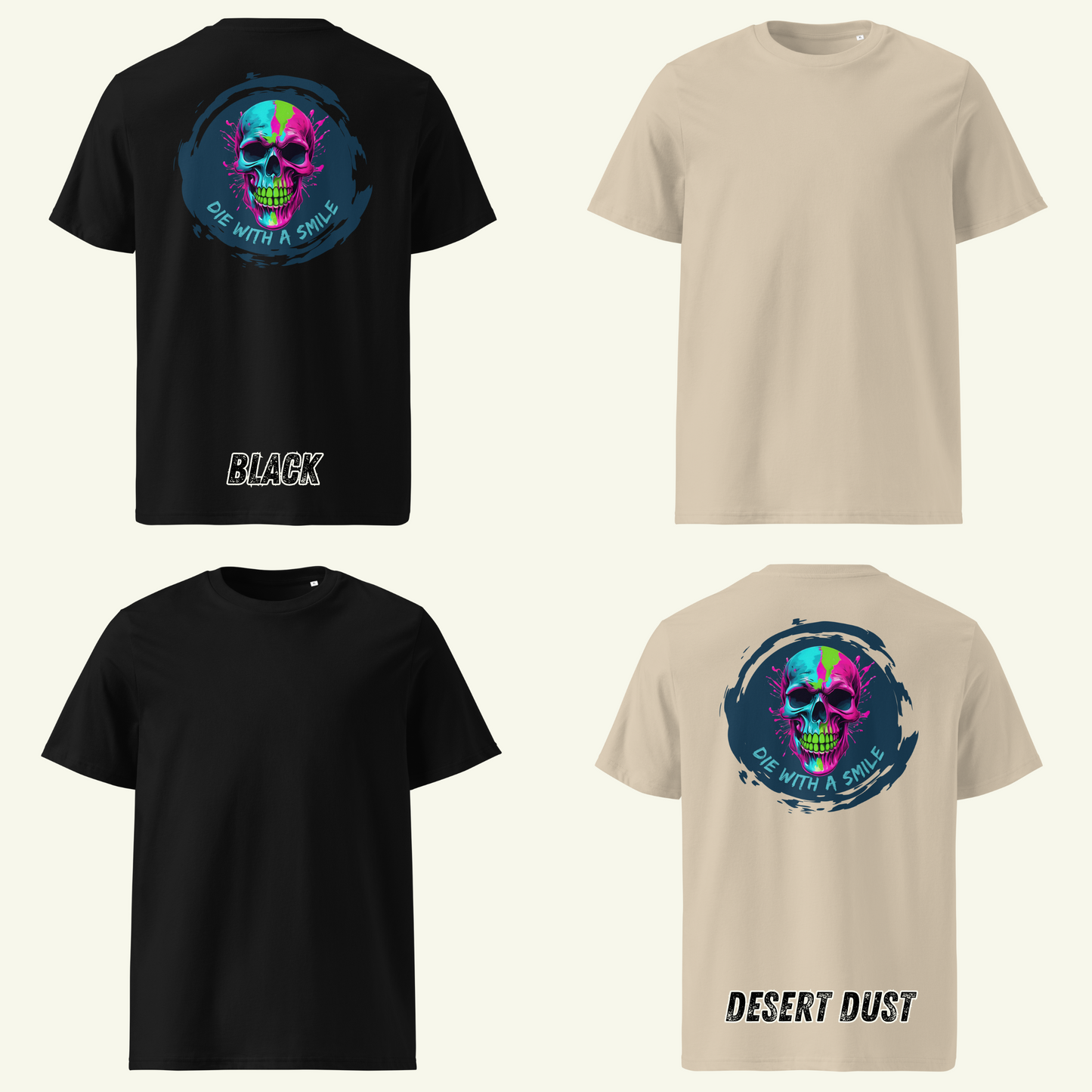 die with a smile - T-Shirt / Editionslimit: 1000 (EU)
