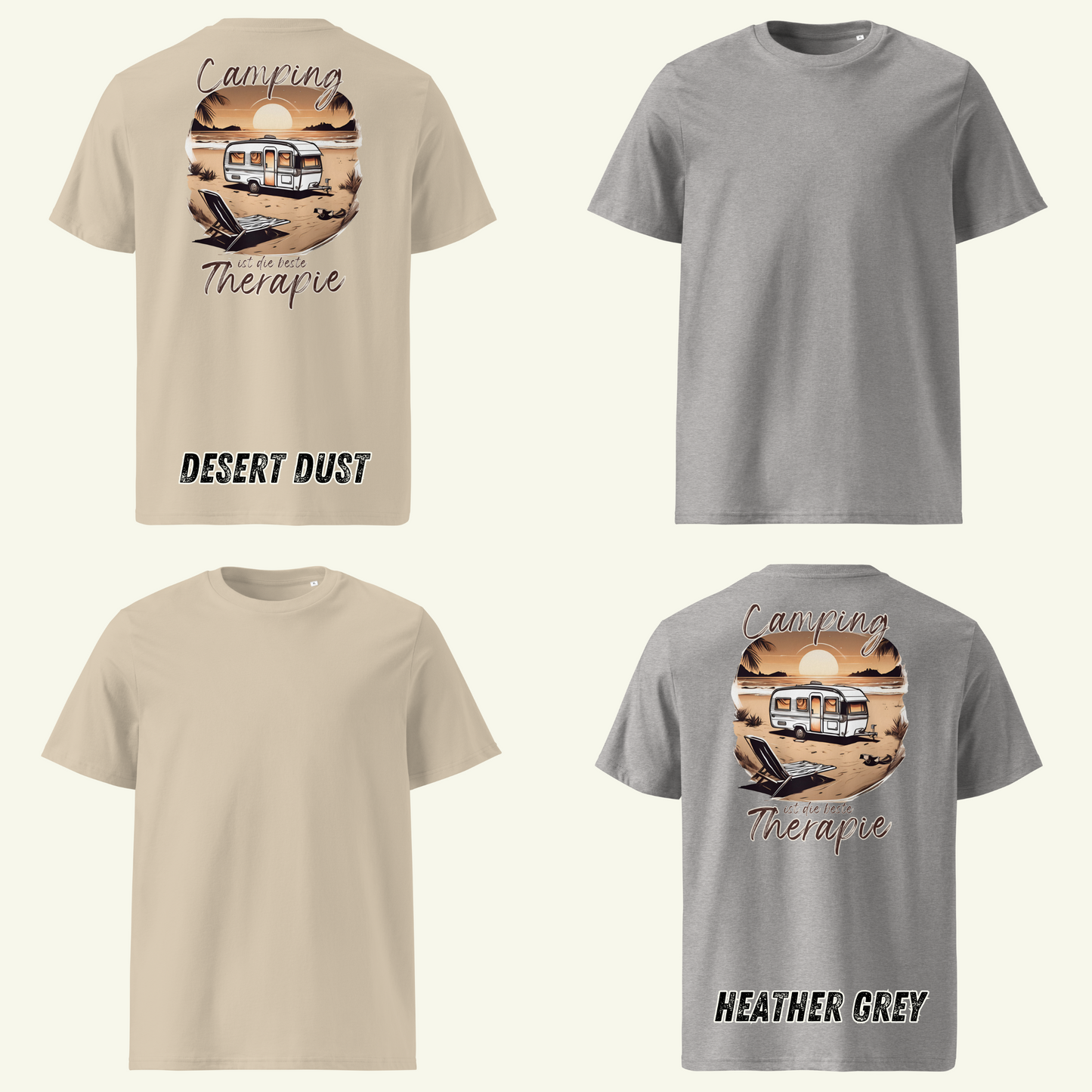 Camping ist die beste Therapie - T-Shirt / Editionslimit: 1000 (EU)
