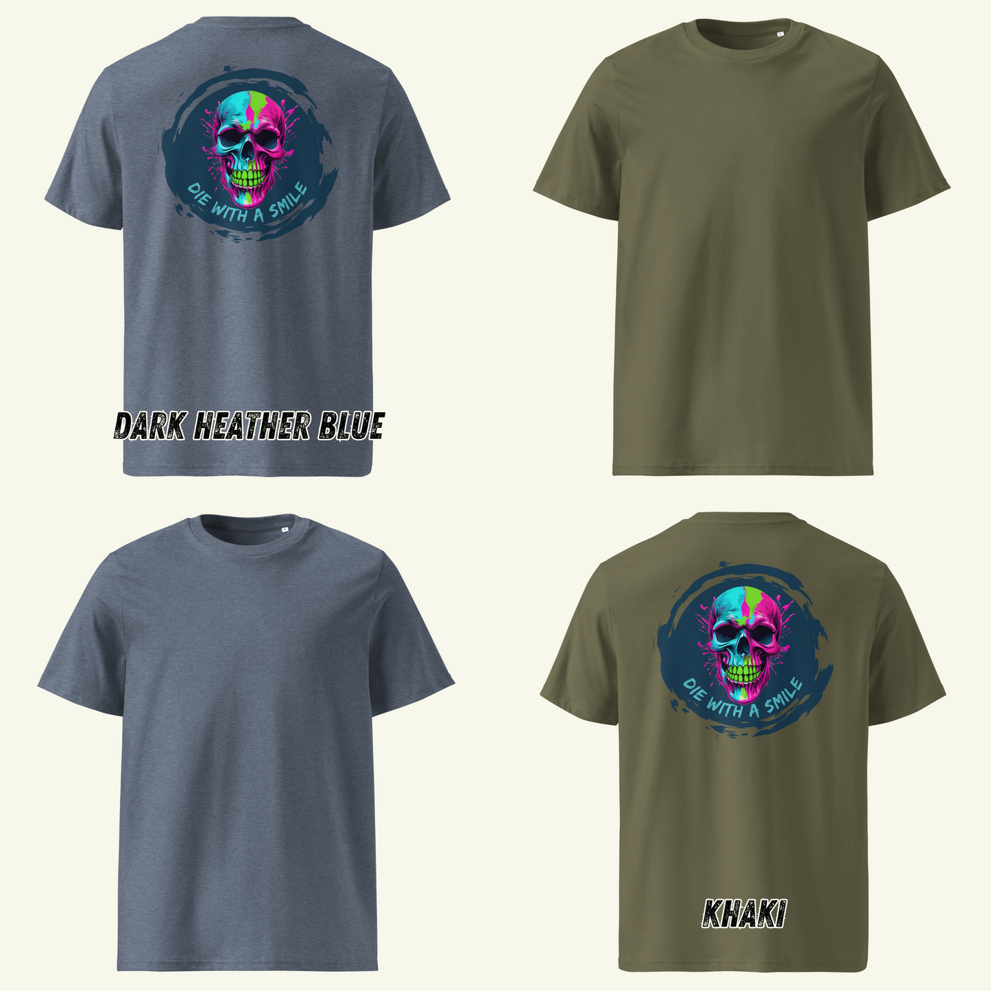 die with a smile - T-Shirt / Editionslimit: 1000 (EU)