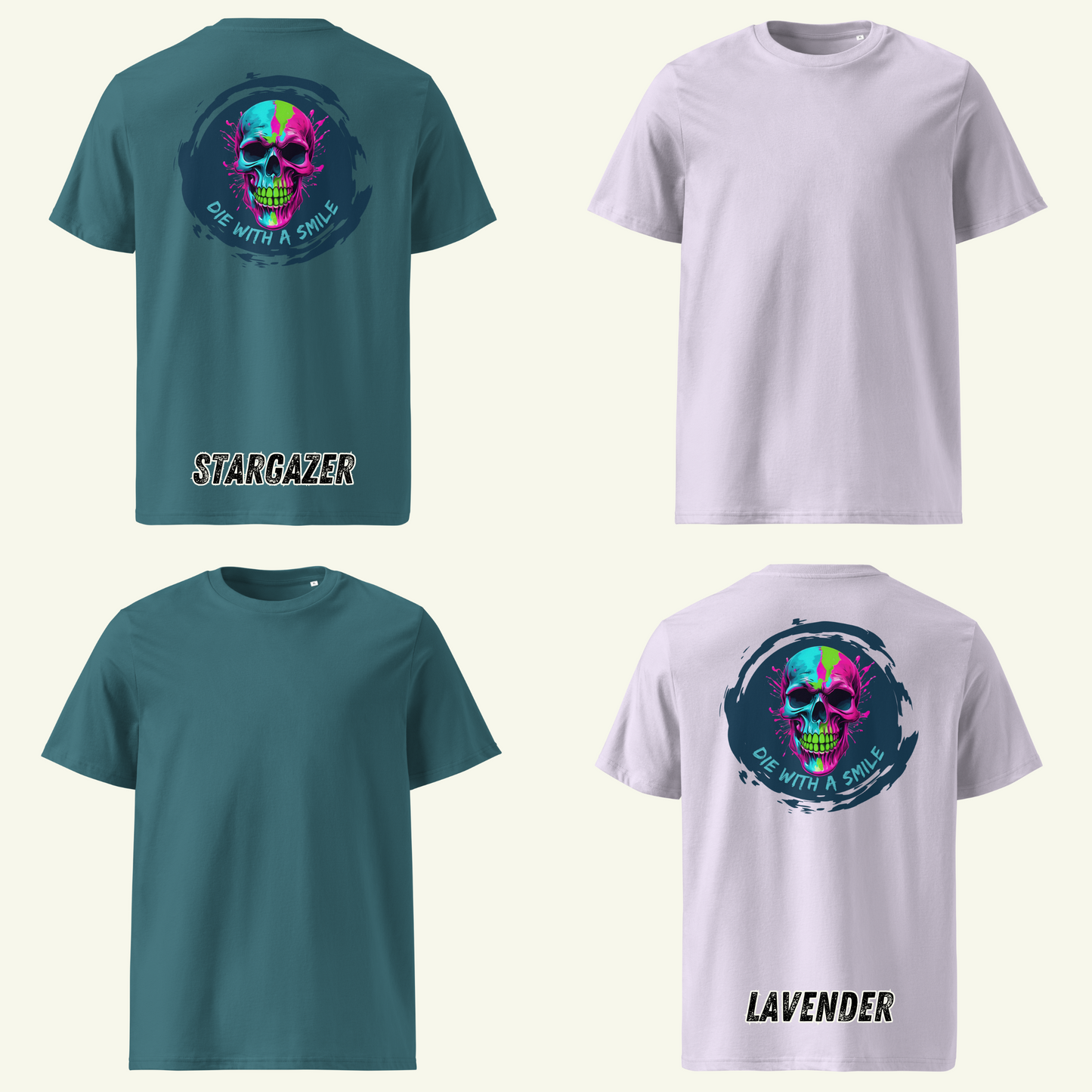 die with a smile - T-Shirt / Editionslimit: 1000 (EU)