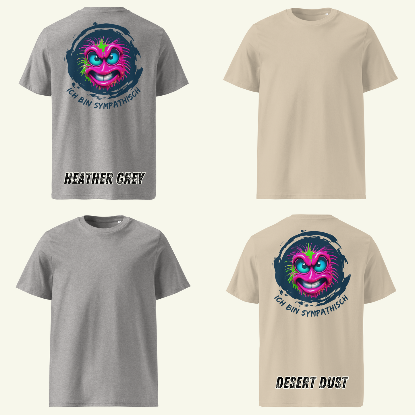 Ich bin sympathisch! - T-Shirt / Editionslimit: 1000 (EU)