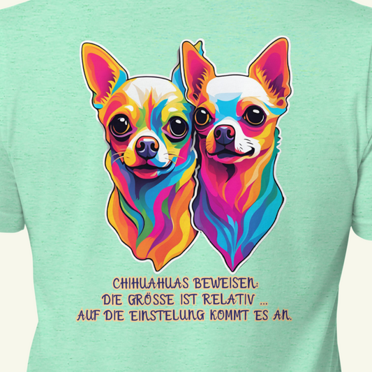 Chihuahuas beweisen ... - T-Shirt / Editionslimit: 1000 (EU)