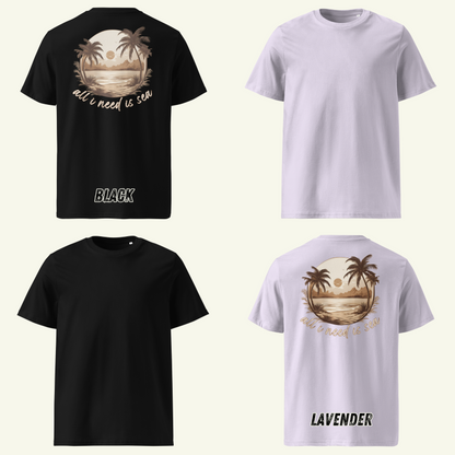 All i need is sea - T-Shirt / Editionslimit: 1000 (EU)