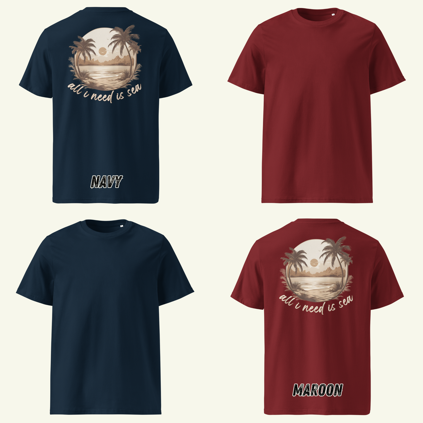 All i need is sea - T-Shirt / Editionslimit: 1000 (EU)