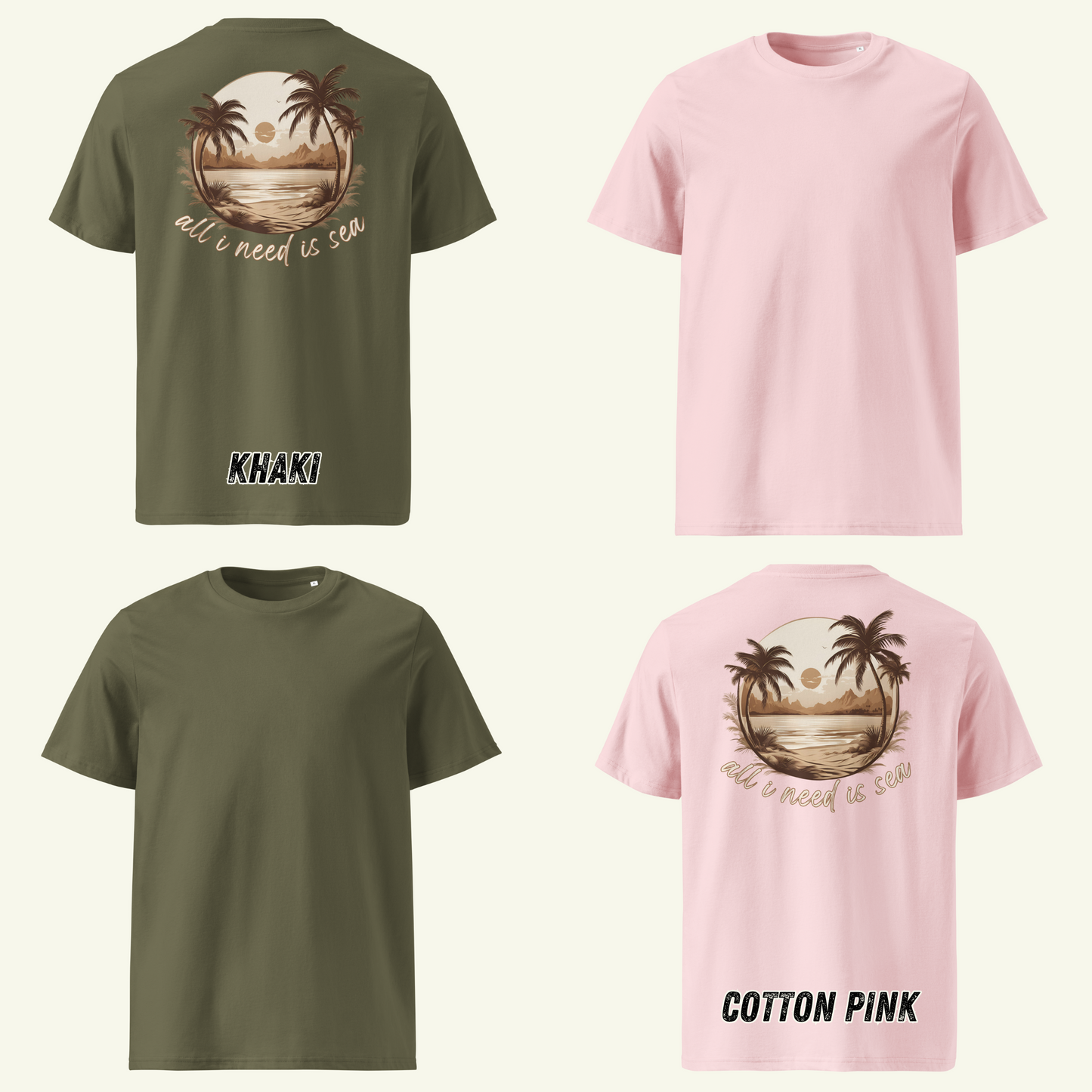 All i need is sea - T-Shirt / Editionslimit: 1000 (EU)