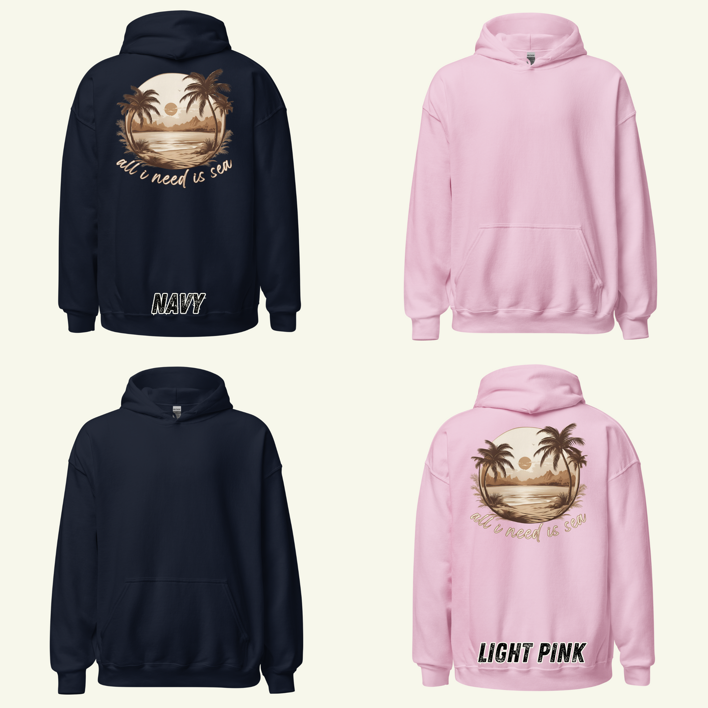 All i need is sea - Kapuzenpullover / Editionslimit: 1000 (EU)