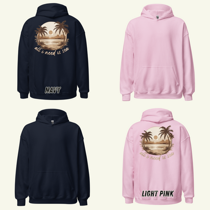 All i need is sea - Kapuzenpullover / Editionslimit: 1000 (EU)