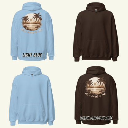 All i need is sea - Kapuzenpullover / Editionslimit: 1000 (EU)