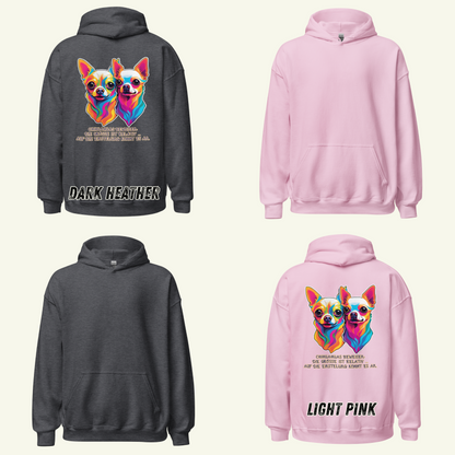 Chihuahuas beweisen ... - Kapuzenpullover / Editionslimit: 1000 (EU)