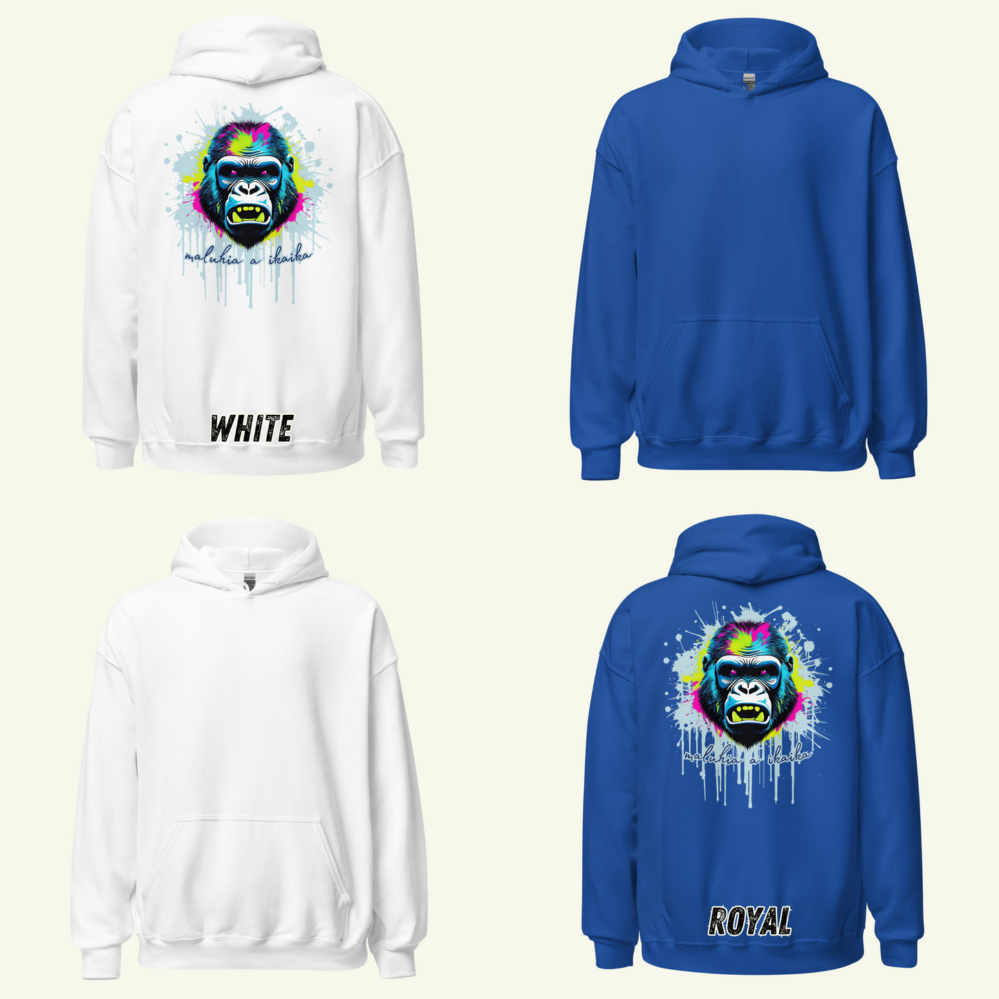 Friedlich und stark - Kapuzenpullover / Editionslimit: 1000 (EU)