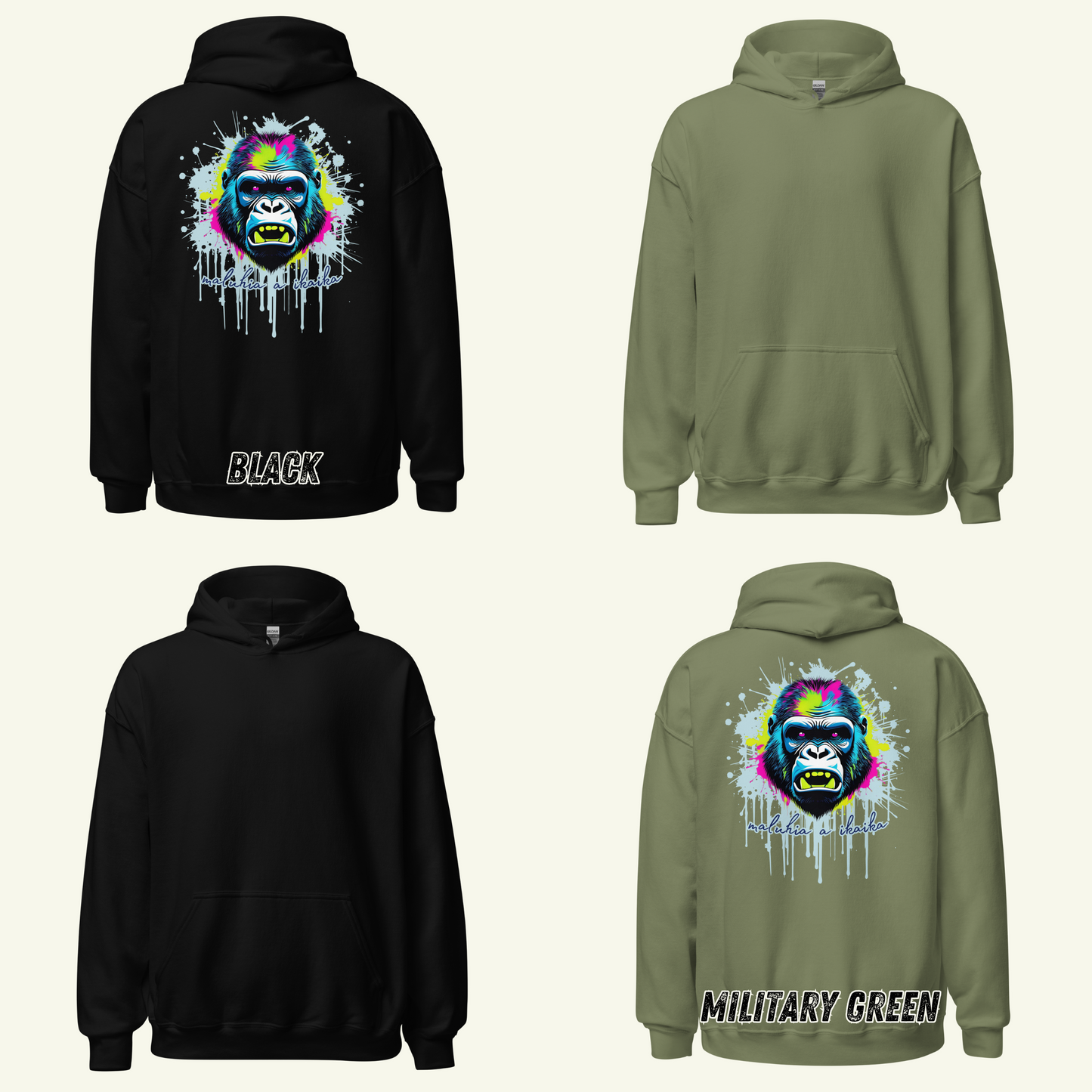 Friedlich und stark - Kapuzenpullover / Editionslimit: 1000 (EU)