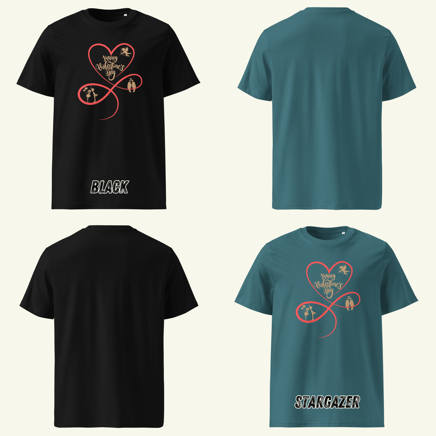 Happy Valentines Day - T-Shirt / Editionslimit: 1000 (EU)