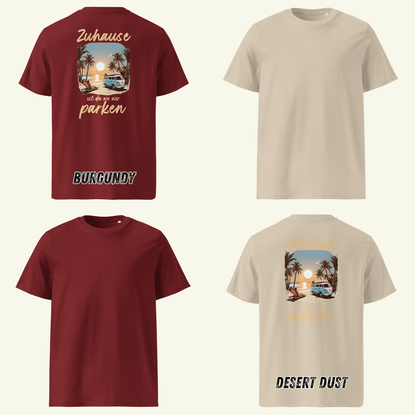 Zuhause ist da wo wir parken - T-Shirt / Editionslimit: 1000 (EU)