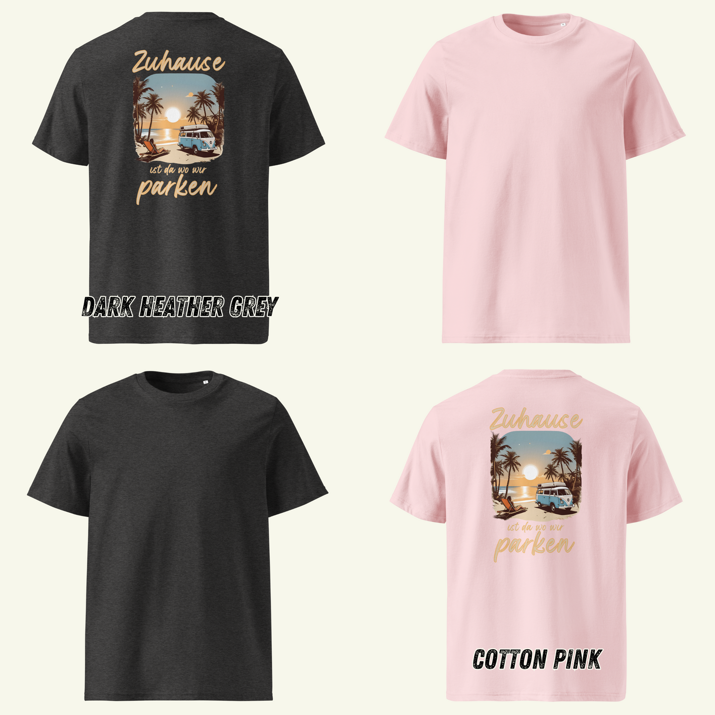 Zuhause ist da wo wir parken - T-Shirt / Editionslimit: 1000 (EU)