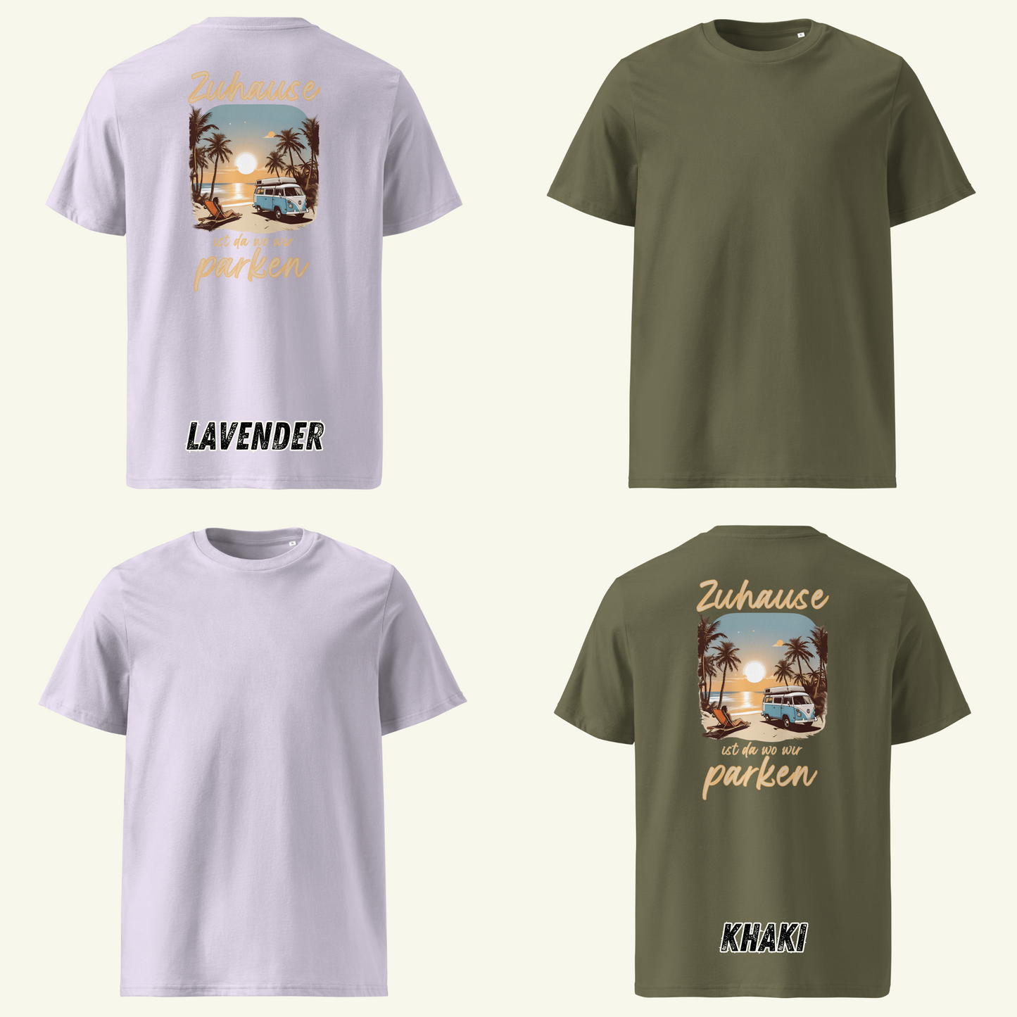 Zuhause ist da wo wir parken - T-Shirt / Editionslimit: 1000 (EU)