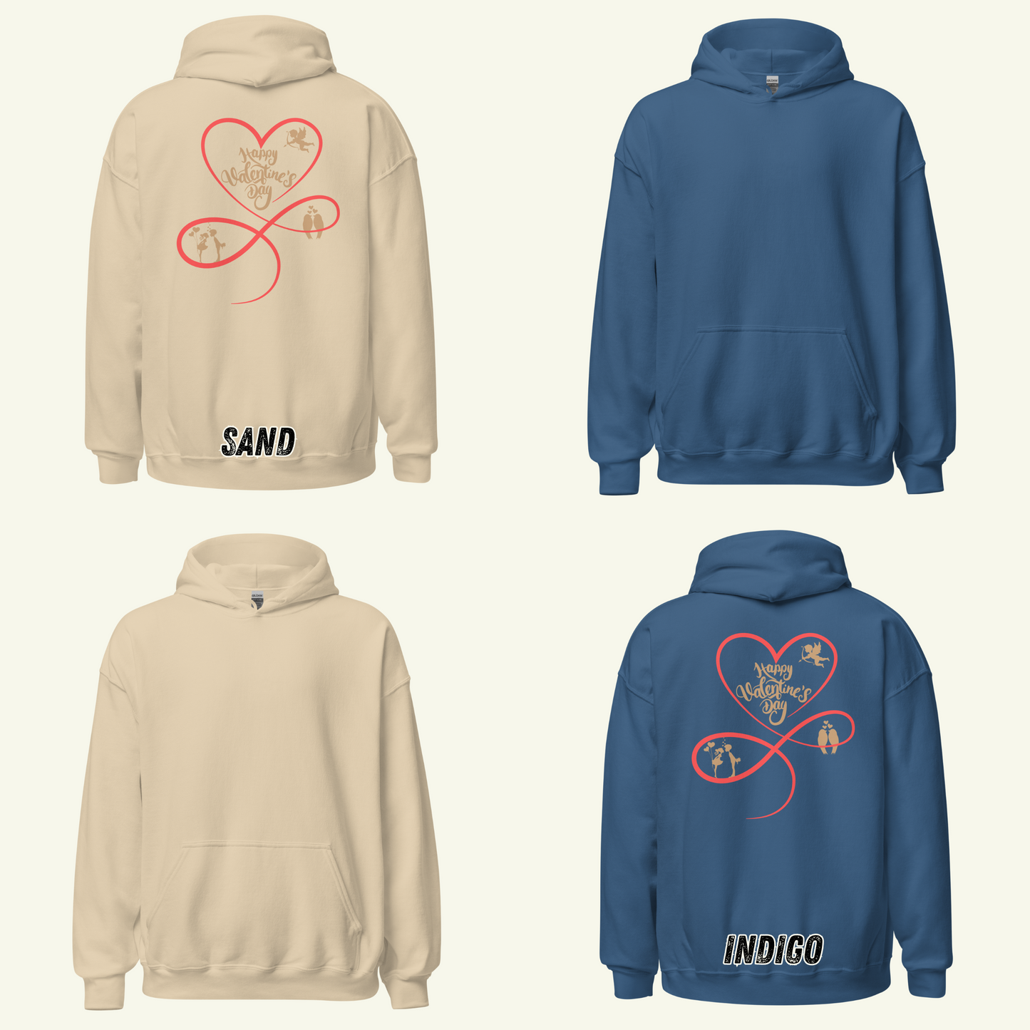 Happy Valentines Day - Kapuzenpullover / Editionslimit: 1000 (EU)