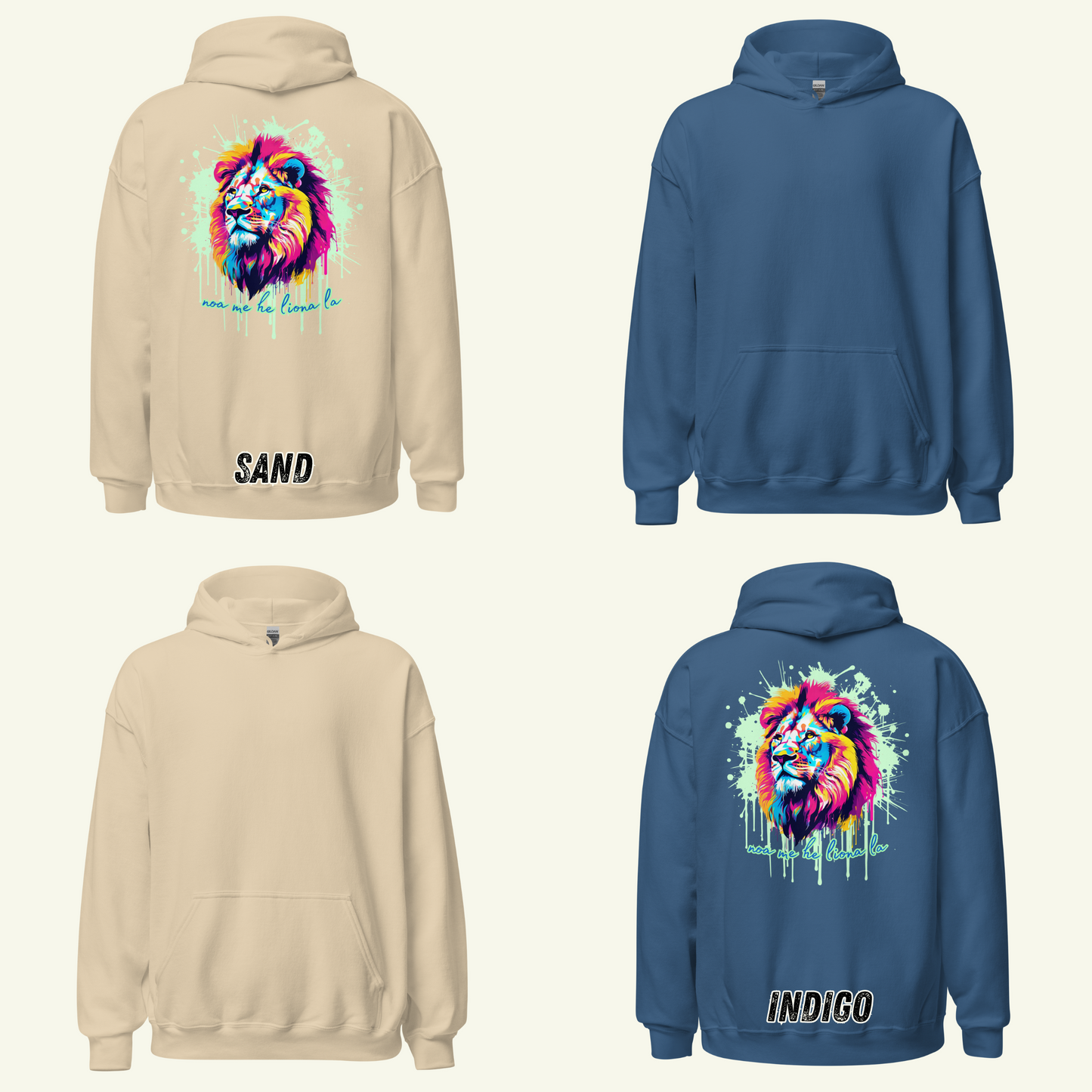 Frei wie ein Löwe - Kapuzenpullover / Editionslimit: 1000 (EU)