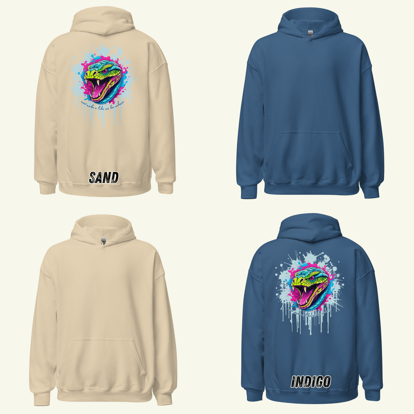 Giftig wie eine Schlange - Kapuzenpullover / Editionslimit: 1000 (EU)